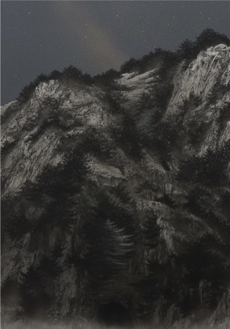 千住博　御厨人窟（みくろど）