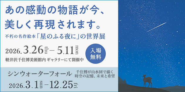 「星のふる夜に」の世界展